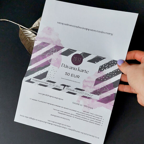 Dāvanu karte 40 EUR vērtībā